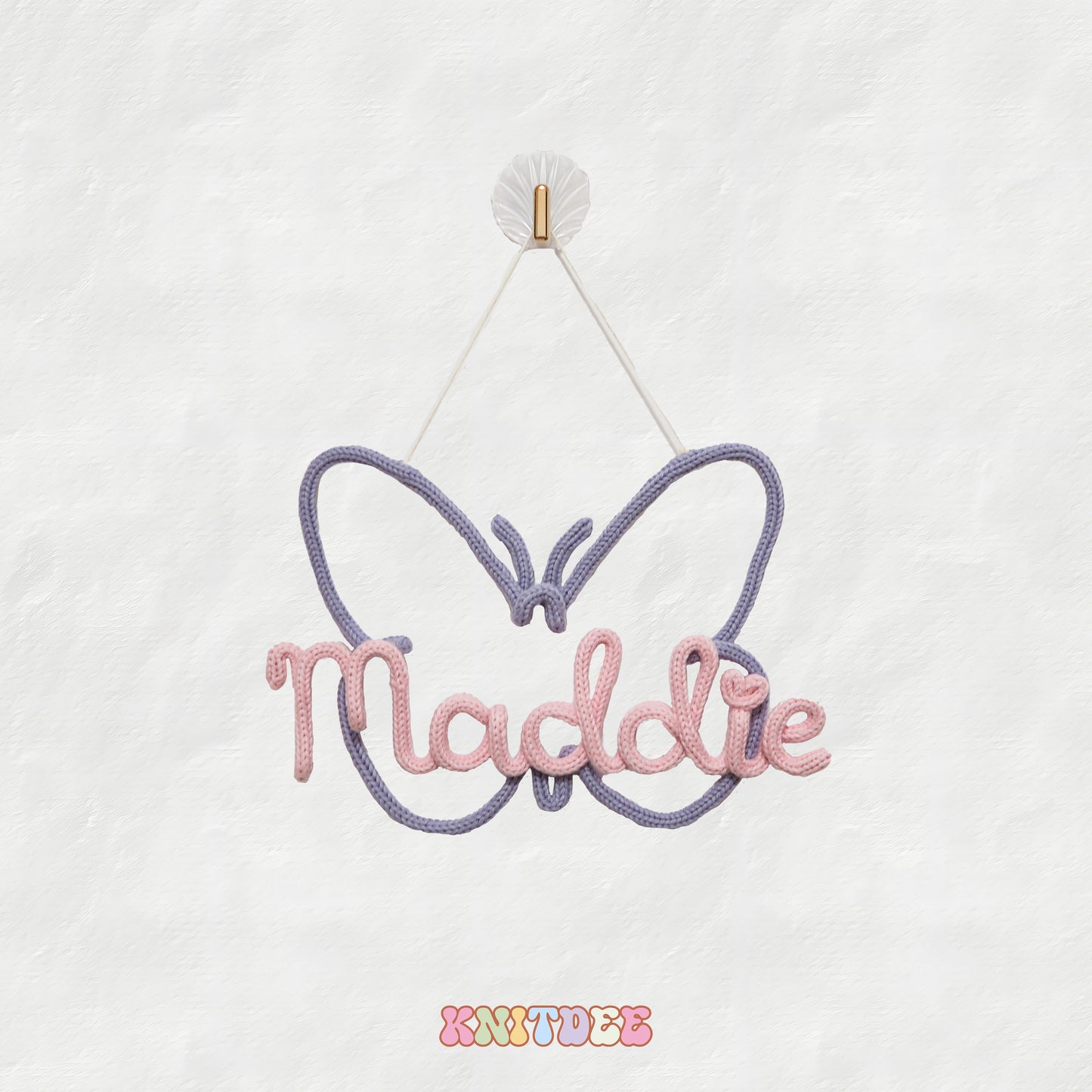 BUTTERFLY NAME PERSONALISED