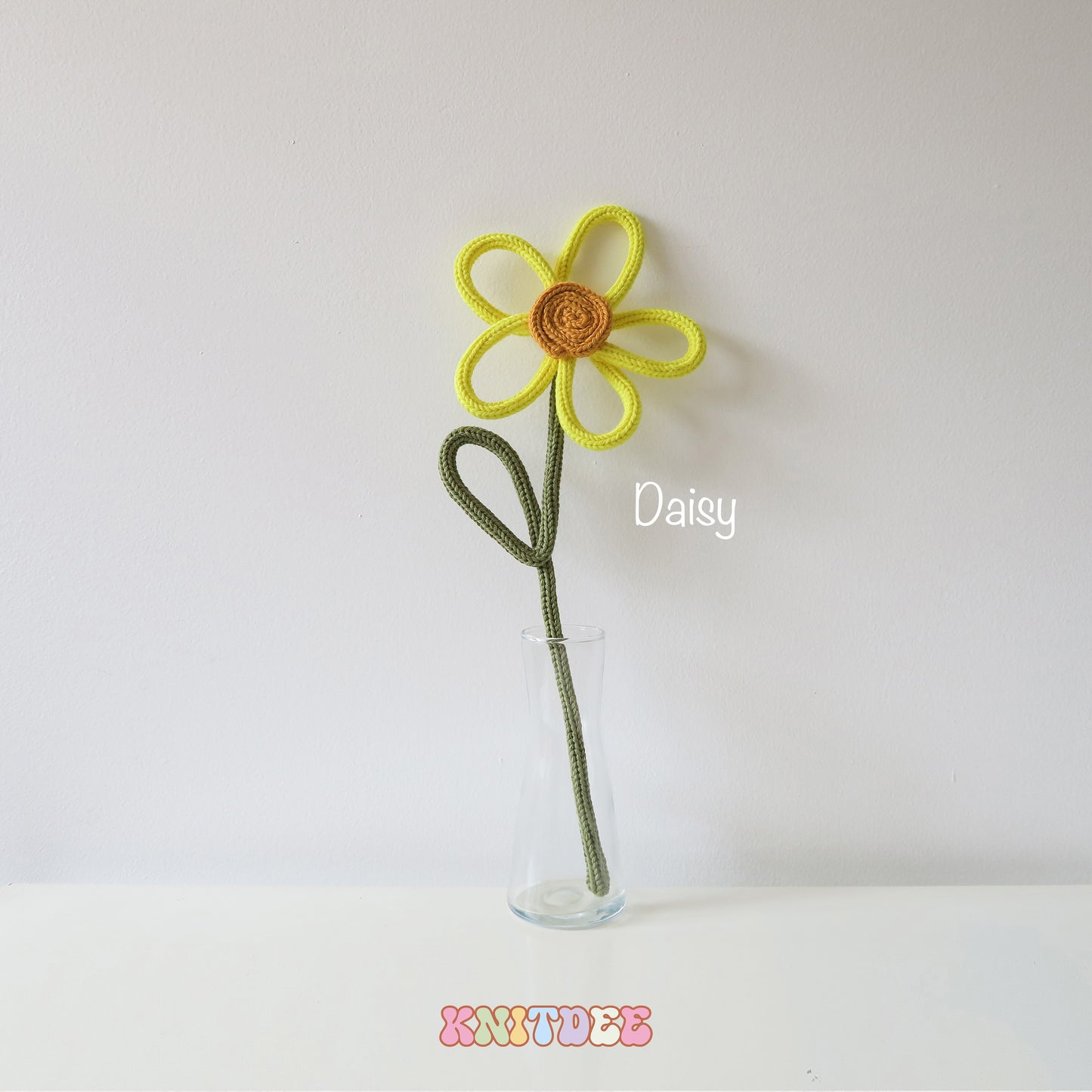 KNITTED FOREVER FLOWERS
