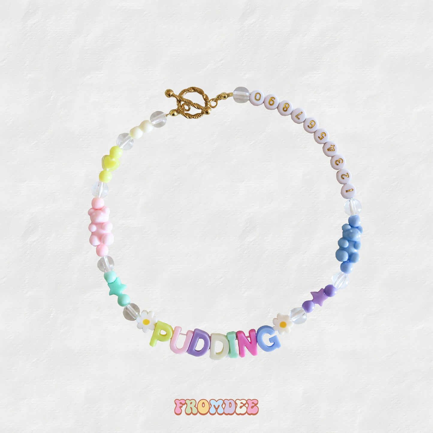 MIX BEADED NECKLACE COLLAR
