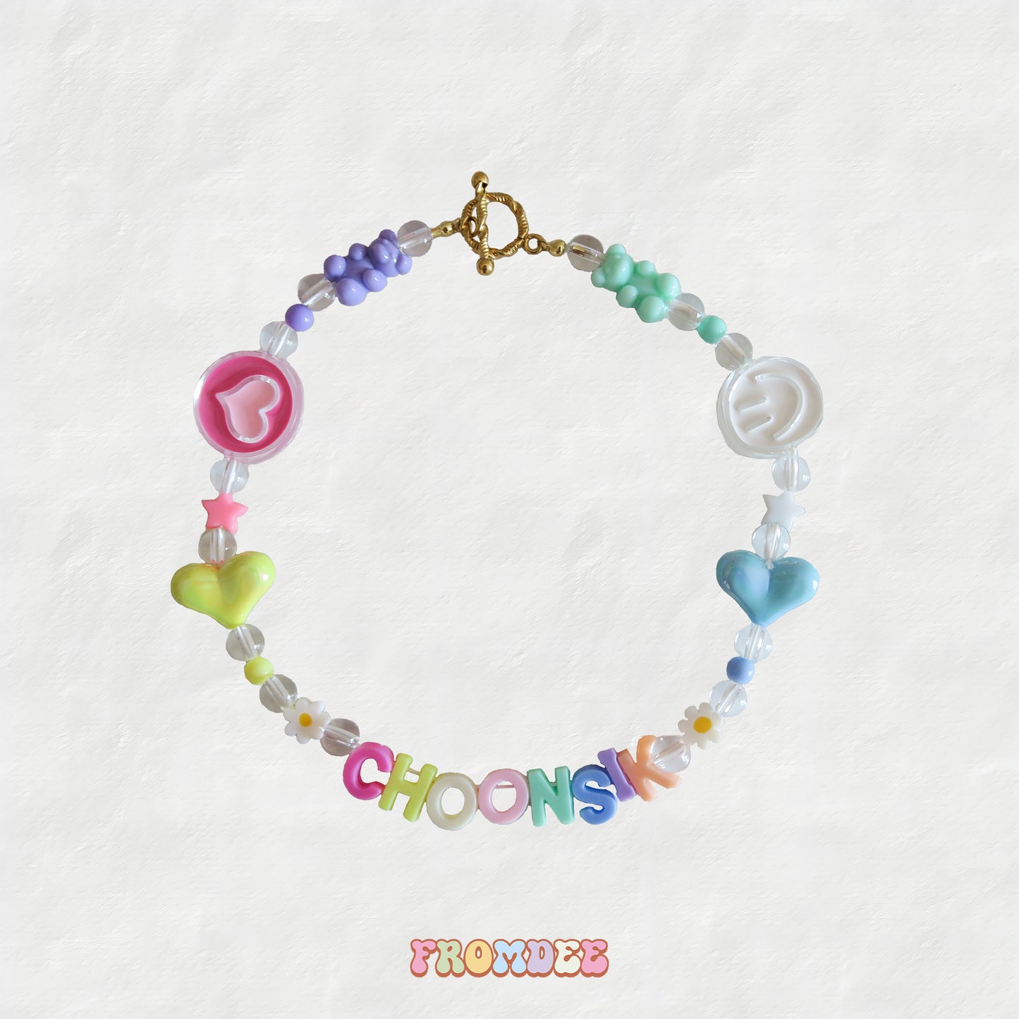 MIX BEADED NECKLACE COLLAR