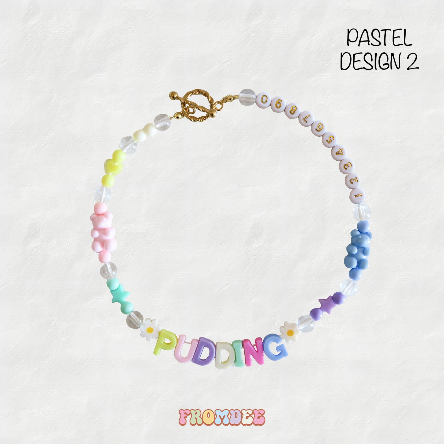 MIX BEADED NECKLACE COLLAR