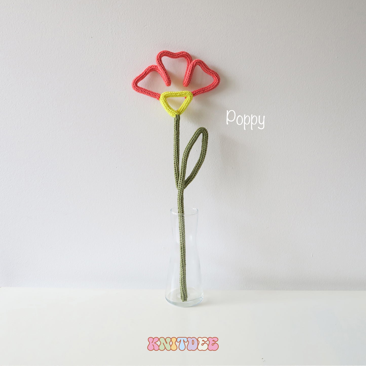 KNITTED FOREVER FLOWERS
