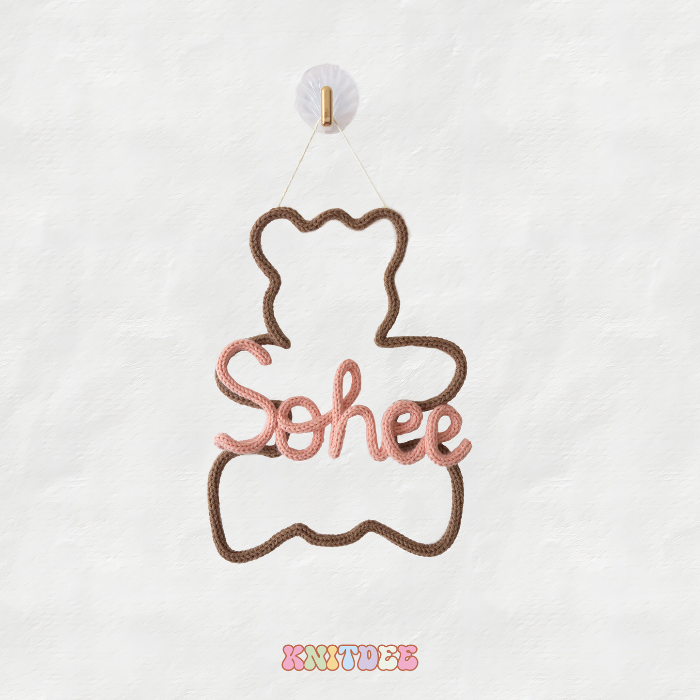 BEAR NAME PERSONALISED
