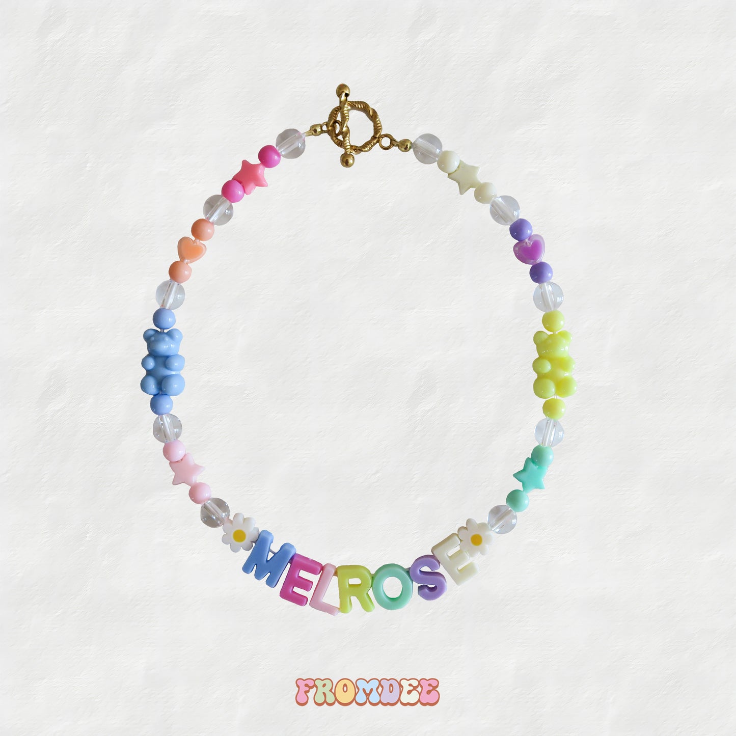 MIX BEADED NECKLACE COLLAR