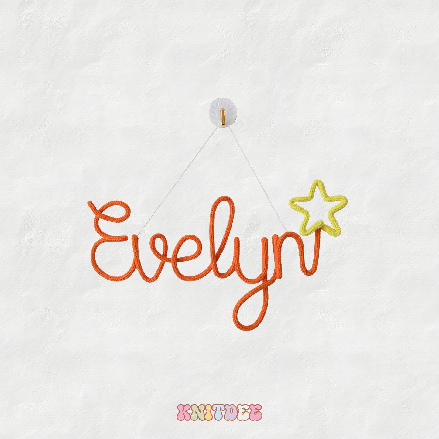 KNIT NAME PERSONALISED LARGE