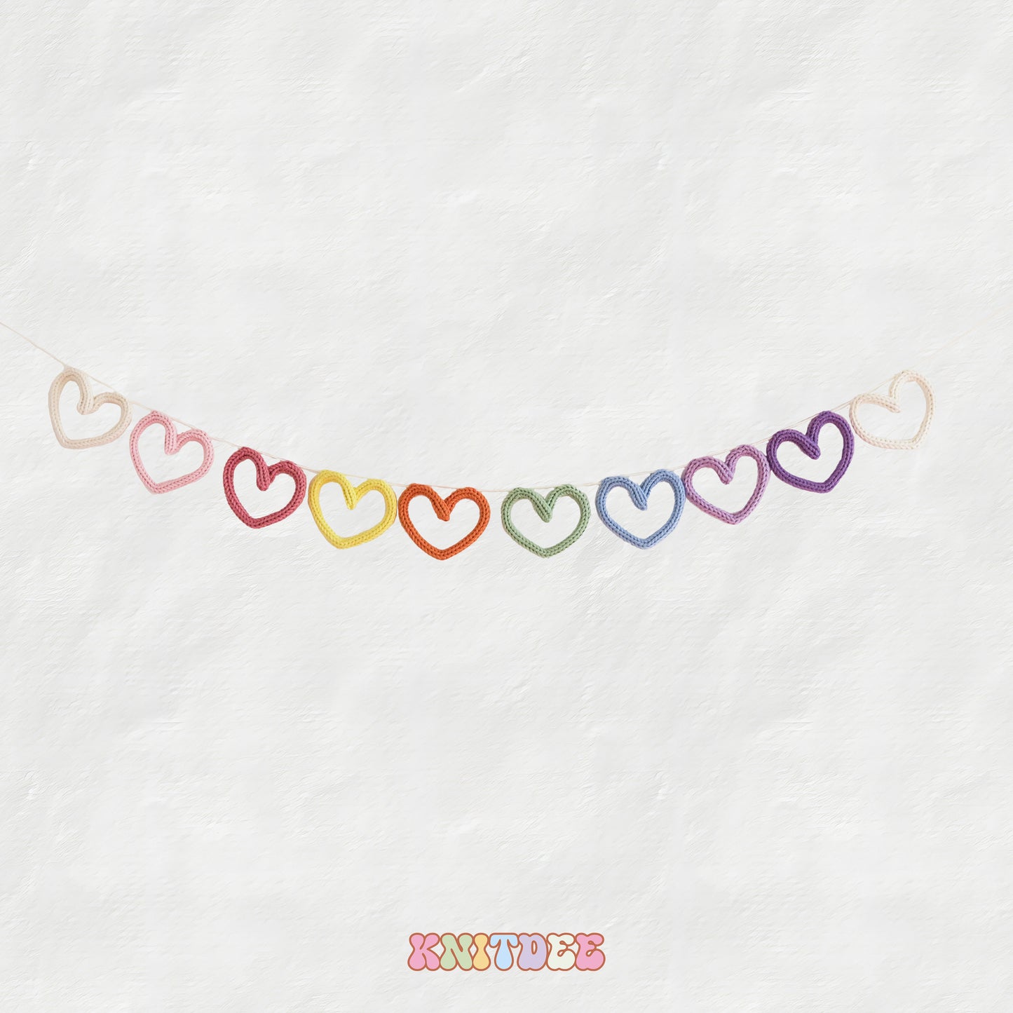 HEART GARLAND PERSONALISED