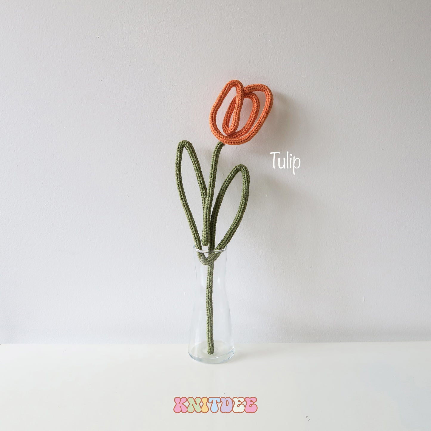 KNITTED FOREVER FLOWERS