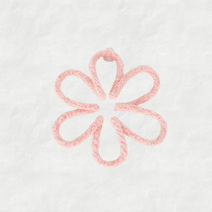 OUTLINE KNIT FLOWER