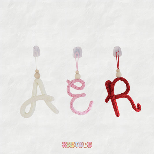 ALPHABET CHRISTMAS ORNAMENT