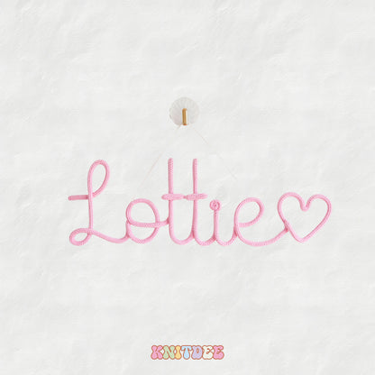 KNIT NAME PERSONALISED LARGE